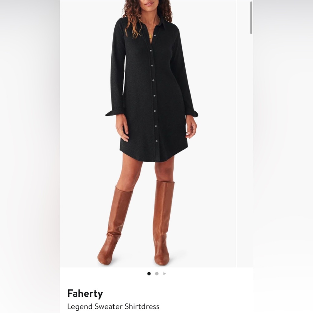 Faherty Legend shirt dress